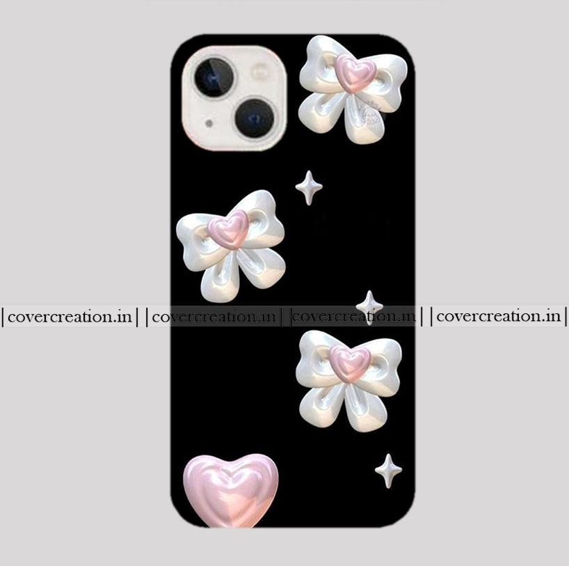 Aesthetic Block Bow Phone Case