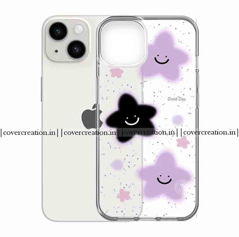 Good Day Star Transparnt Phone Case