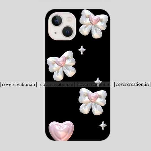 Aesthetic Block Bow Phone Case