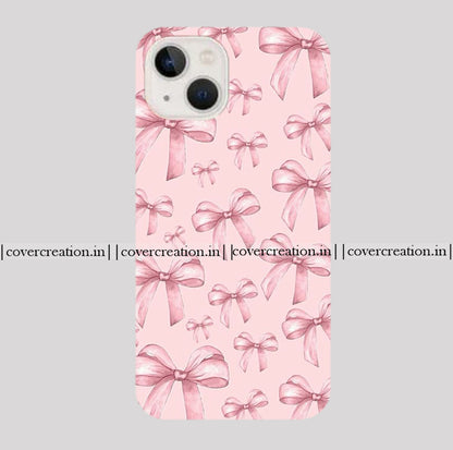 Aesthetic Pink Bow Phone Case