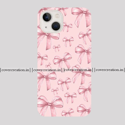 Aesthetic Pink Bow Phone Case
