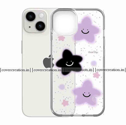 Good Day Star Transparnt Phone Case